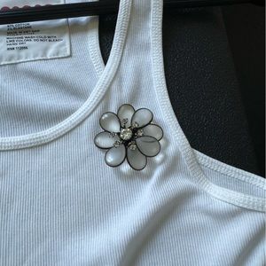 Vintage rhinestone broach